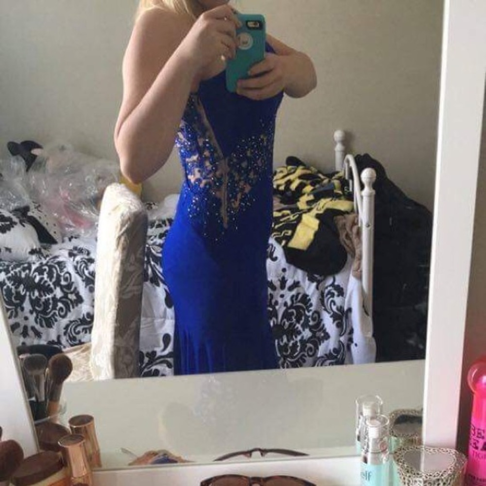 Royal Blue prom dress
